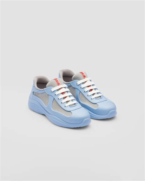 light blue Prada shoes